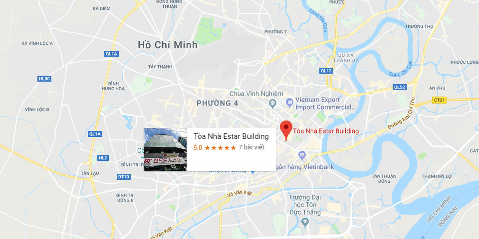 Vị trí đắc địa văn phòng cho thuê quận 3