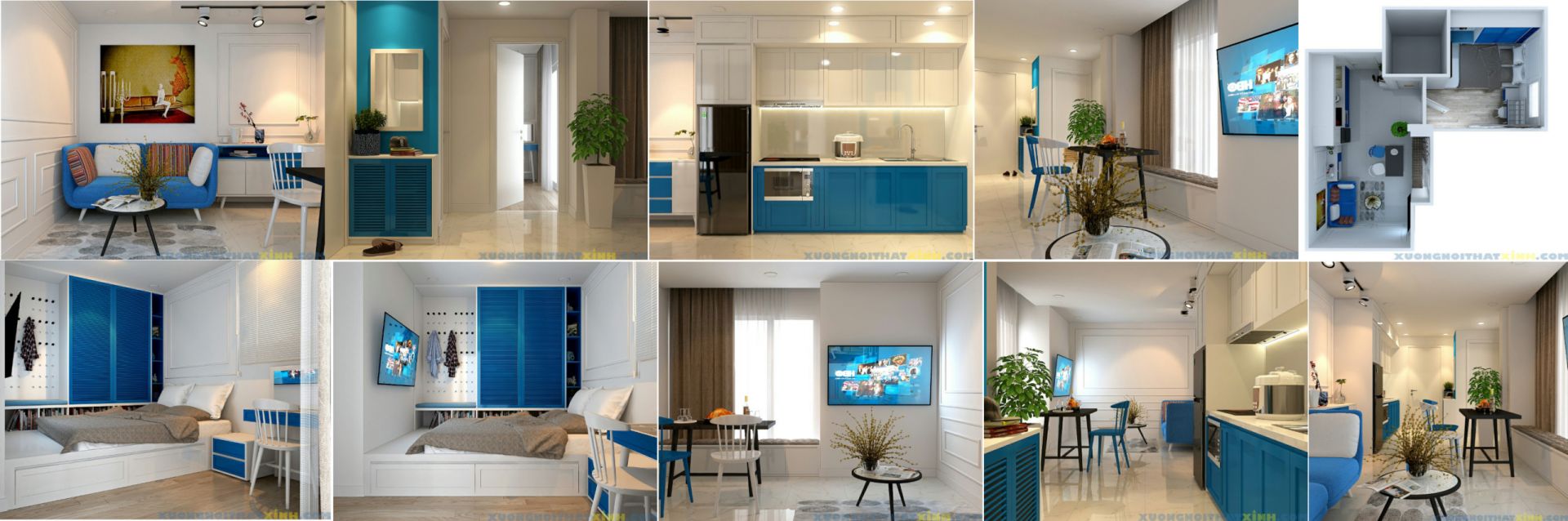 Giới thiệu căn hộ cho thuê quận 3